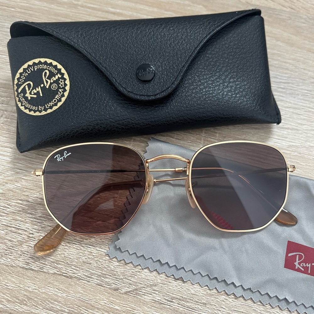 Ray Ban Hexagonal Flat Lense